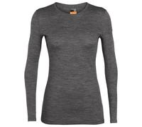 Icebreaker - Women's 200 Oasis L/S Crewe - Merino base layer size S, grey