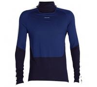 Icebreaker - Women's 200 Sone L/S High Neck - Merino shirt size XS, blue