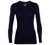 Icebreaker 260 Tech Crew Merino Long Sleeve Base Layer Blue XS Woman