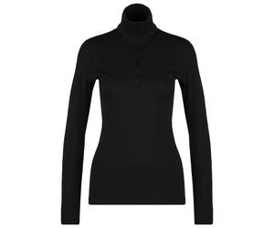 Icebreaker - Women's 260 Tech L/S Half Zip - Merino base layer size S, black
