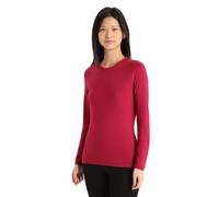 Icebreaker Womens 260 Tech LS Crewe Colour: 591 Cherry, Size: L