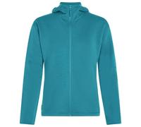 Icebreaker - Women's 360 Realfleece Elem L/S Zip Hoodie - Merino hoodie size L, turquoise