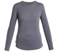 Icebreaker Merino 125 Cool-lite Sphere Iii Long Sleeve T-shirt Grey S Women