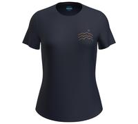 Icebreaker - Women's Merino 125 Cool-Lite Sphere S/S Across - Merino shirt size XL, blue