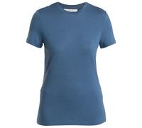 Icebreaker Merino 150 Tech Lite Iii Short Sleeve T-shirt Blue M Woman
