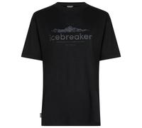 Icebreaker - Women's Merino 150 Tech Lite S/S Relaxed Heritage - Merino shirt size S, black