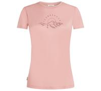 Icebreaker - Women's Merino 150 Tech Lite S/S Sunrise Summit - Merino shirt size L, pink