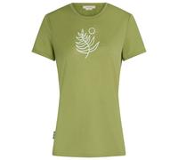 Icebreaker - Women's Merino 150 Tech Lite S/S Tee Fresh Fern - Merino shirt size L, olive