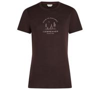Icebreaker 150 Tech Lite Peace Pas Short Sleeve T-shirt Brown XL Woman