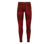 Icebreaker Womens Merino 250 Vertex Thermal Leggings Burgundy S