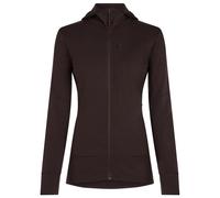 Icebreaker 260 Quantum Iv Full Zip Sweatshirt Brown M Woman
