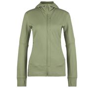 Icebreaker - Women's Merino 260 Quantum IV L/S Zip Hoodie - Merino hoodie size S, olive