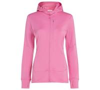 Icebreaker - Women's Merino 260 Quantum IV L/S Zip Hoodie - Merino hoodie size XL, pink