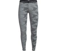 Icebreaker Women's Merino 260 Vertex Leggings - Blizard Heather Grey - Large