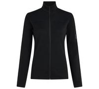 Icebreaker - Women's Merino 300 Realfleece Desc L/S Zip - Merino jacket size M, black