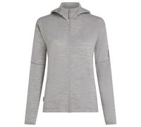 Icebreaker - Women's Merino 360 Realfleece Elemental L/S Zip - Merino jacket size L, grey