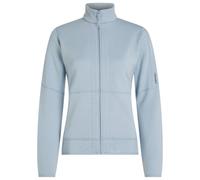 Icebreaker - Women's Merino 400 Realfleece Descender L/S Zip - Merino jacket size M, grey
