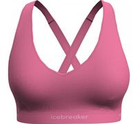 Icebreaker Womens Merino Blend 125 Cool-Lite Sprite Racerback Bra Pop XL