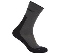Icebreaker Mer Hike+ Light Crew Socks grey black Women (2 pairs) - L