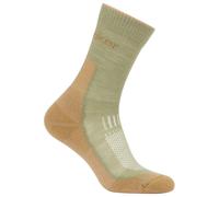 Icebreaker - Women's Merino Hike+ Light Crew - Walking socks size M, sand/olive