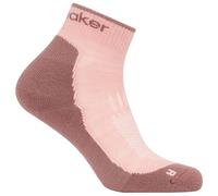 Icebreaker - Women's Merino Hike+ Light Mini - Walking socks size M, pink/brown