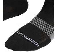 icebreaker Multisport Light Mini - Merino socks - Women's Black / Snow / Metro Heather S (35 - 37)