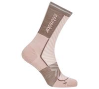 Icebreaker - Women's Merino Run+ Ultralight Crew - Running socks size 3/4,5, pink/brown