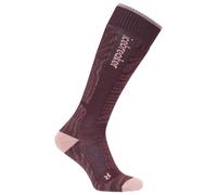 Icebreaker - Women's Merino Ski+ Medium OTC Mountain Contour - Ski socks size S, purple