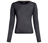 Icebreaker - Women's Merino75 CoolLiteFeatherlight L/S Crewe - Longsleeve size XL, grey
