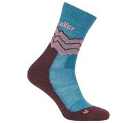 Icebreaker - Women's MerinoHike+ MediumCrew Across The Peaks - Walking socks size L, multi
