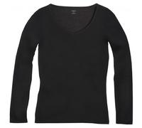 Icebreaker Siren Long Sleeve Sweetheart - Merino shirt - Women's Black M
