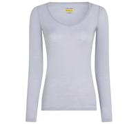 Icebreaker - Women's Siren L/S Sweetheart - Merino base layer size M, grey