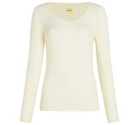 Icebreaker - Women's Siren L/S Sweetheart - Merino base layer size M, white