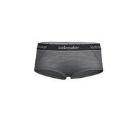 Icebreaker Women's Sprite Hot Pants - Merino Wool Underwear - Gritstone Heather, XS