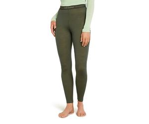 Icebreaker Women's Standard 175 Everyday Cold Weather Base Layer Thermal Leggings, Loden, Large