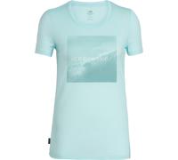 Icebreaker Women's Tech Lite Ss Low Crewe Wavelogo T-Shirt
