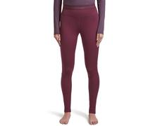 Icebreaker - Women's Merino 200 Zoneknit Leggings - Merino base layer size S, red