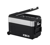 ICECO JP40 Pro 12 Volt Car Refrigerator, Portable Fridge Freezer for Camping, Car Fridge Powered by SECOP, 12V Refrigerator for Car & Home, DC 12/24V, AC 110/240V, Multi-Directional Lid