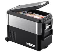 ICECO JP50 Pro Portable Refrigerator, Multi-Directional Lid, 12V Car Refrigerator, 50L Compact Refrigerator with Secop Compressor, for Car and Home Use, -4℉~22℉, DC 12/24