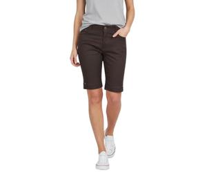 icecoolfashion Women's Above Knee Chino Bermuda Shorts Slim Fit | Ladies Stretch Cotton Chino Shorts, Above Knee Length, Cotton Blend, Summer