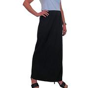 icecoolfashion Women's Elasticated Waist Maxi Skirt | Ladies Smart Full Length Pencil Skirt, Elegant, 39" Length