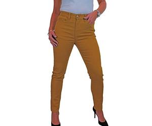 icecoolfashion Women's Soft Stretch Denim High Waisted Jeans Slim Fit | Solid Colour, Soft Feel Material, High Rise
