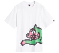 ICECREAM Men's Jumbo Running Dog T-Shirt White