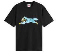 ICECREAM Men's Running Dog T-Shirt Black