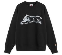 ICECREAM Men's Spray Paint Running Dog Sweatshirt Black