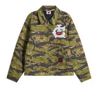 ICECREAM Men's Tiger Stripe Work Jacket Camo Medium