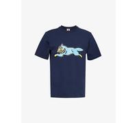 Icecream Mens Vy Running Dog Branded-print Cotton-jersey T-shirt M