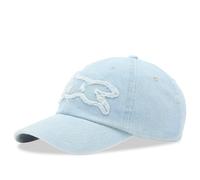 ICECREAM Women's Applique Running Dog Dad Cap Light Wash Blue