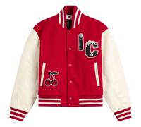 ICECREAM Women's Cherry Varsity Jacket Red