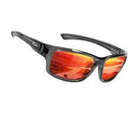 ICECUBE Dynamic Polarised Sports Sunglasses for Men & Women, UV400 | Anti-glare TAC polarised lenses, lightweight non-slip frame, hard case included. Cycling, running, driving, fishing
